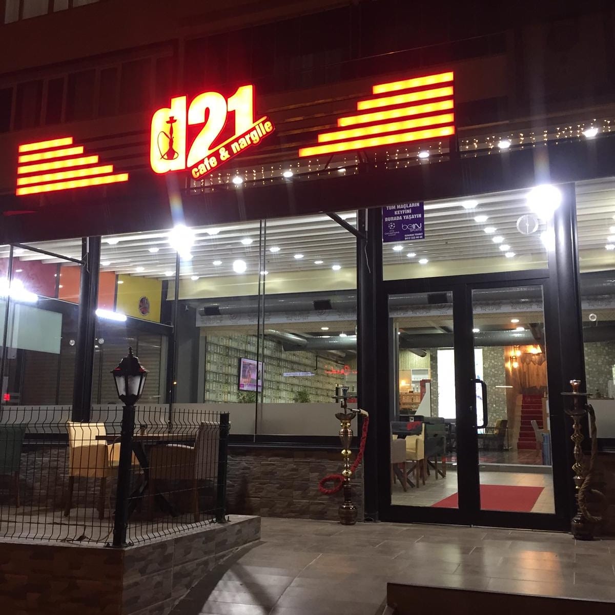 D 21 CAFE NARGİLE RESTORANT