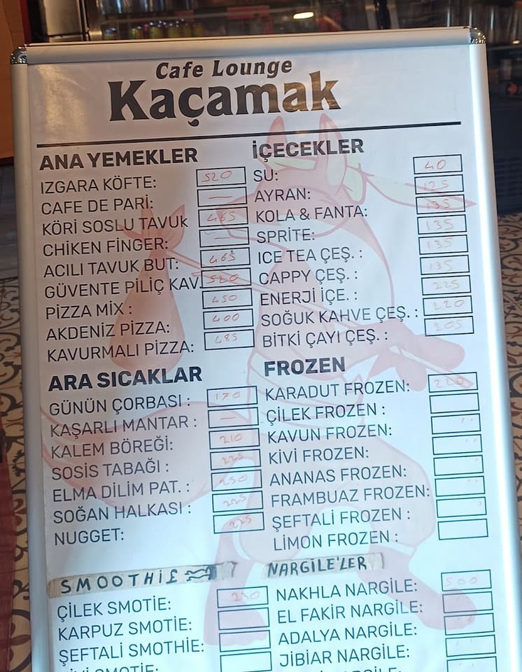 Kaçamak Cafe Lounge