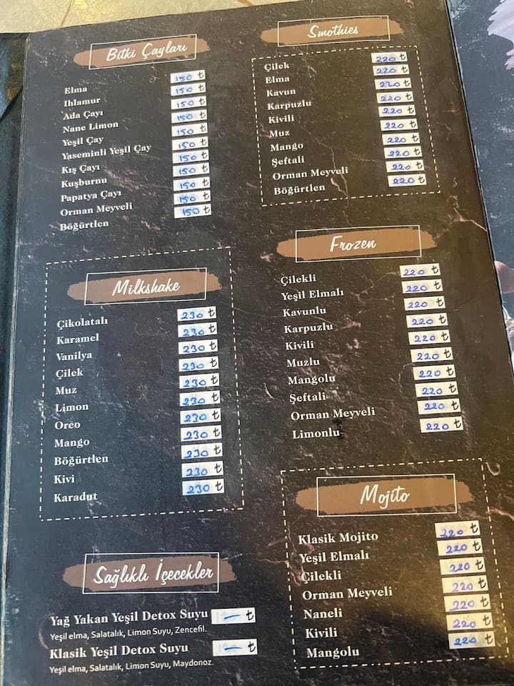 Osmanlı Tatlı Cafe Shisha