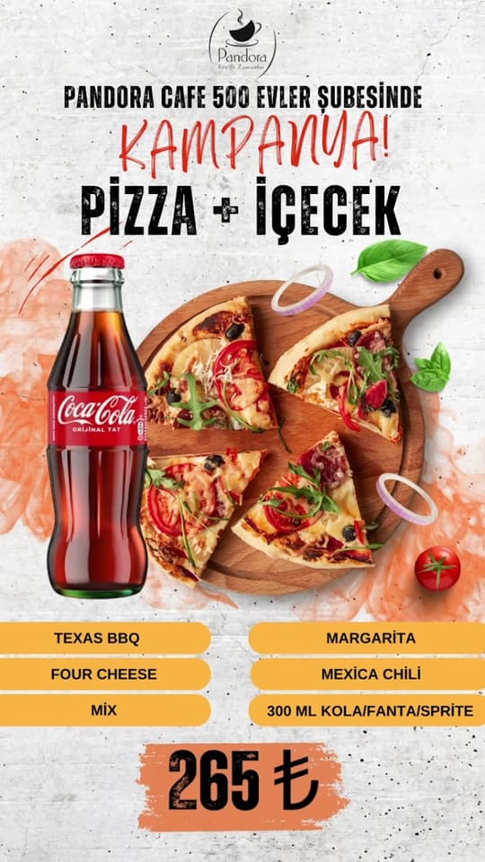 Pandora Cafe Beşyüz Evler