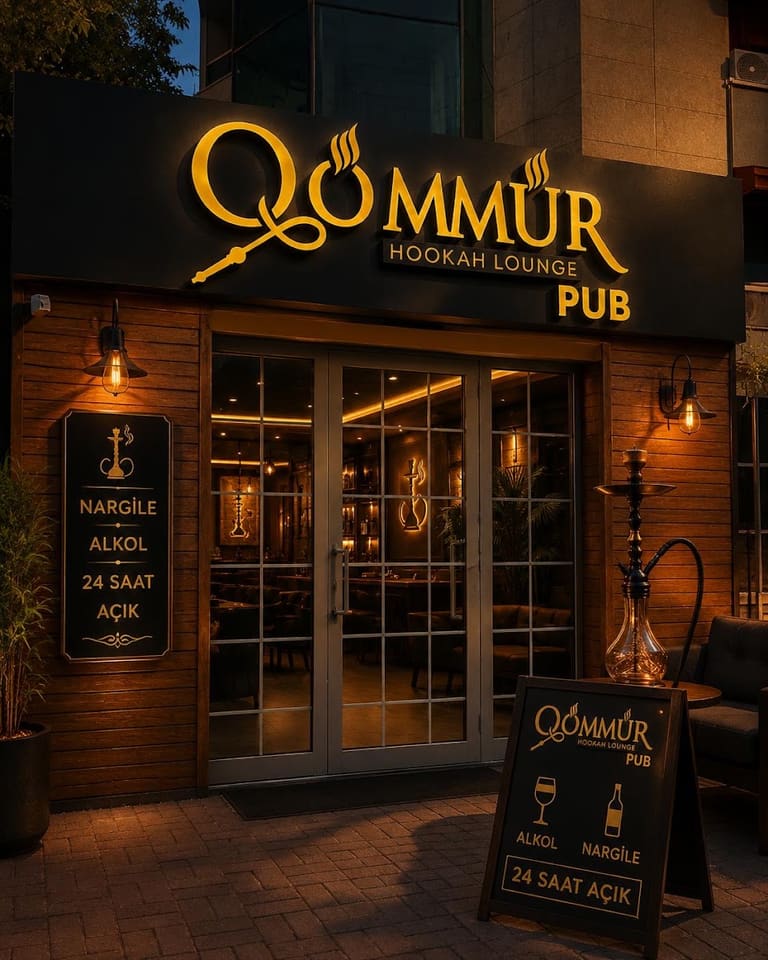 Qömmür hookah lounge pub
