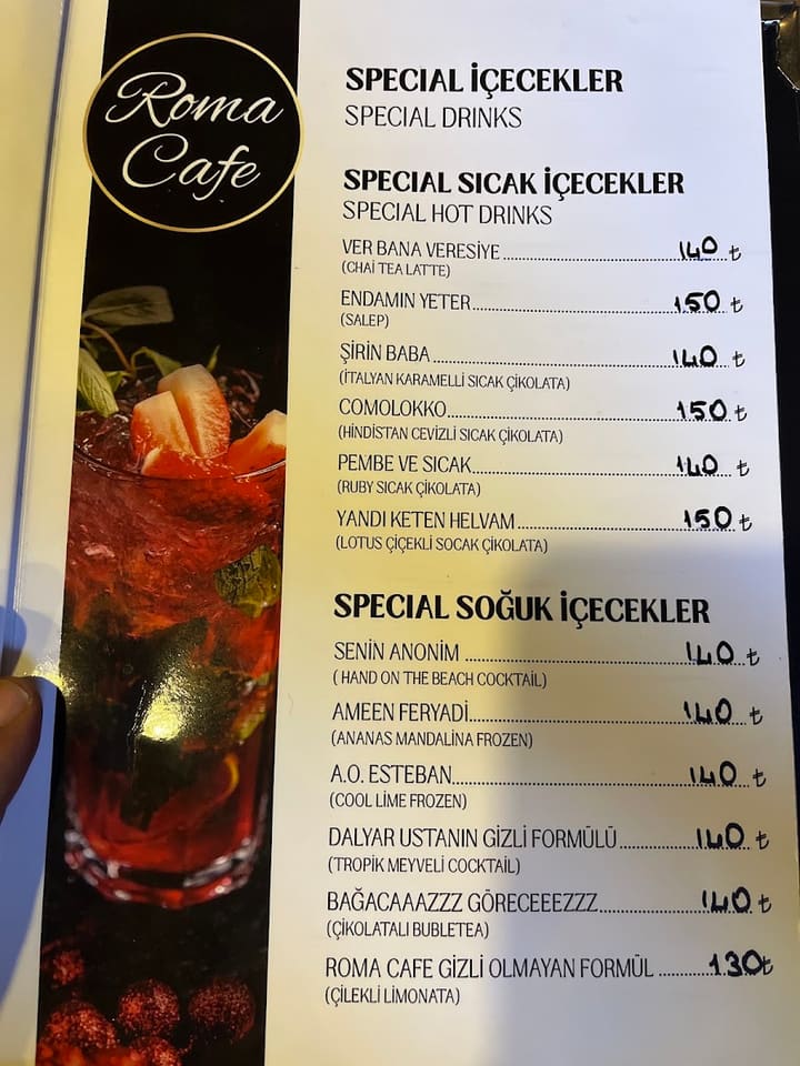 Roma Cafe Nargile - Bakırköy
